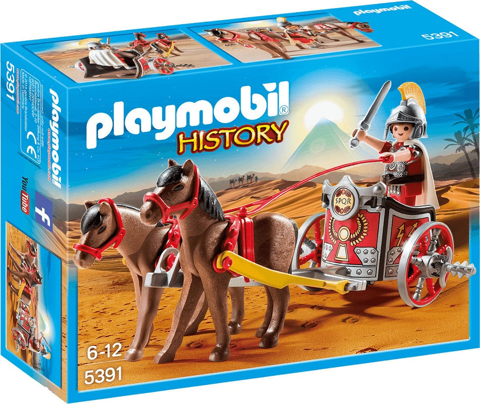 Playmobil History Ρωμαϊκό Άρμα για 6-12 ετών