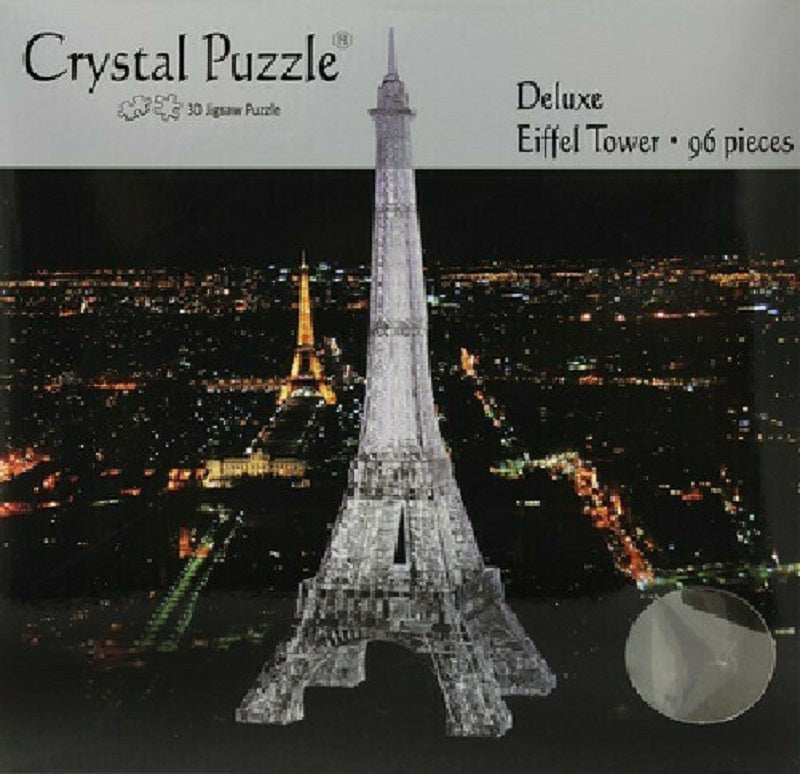 CRYSTAL PUZZLES 3D ΠΑΖΛ Πύργος του Άιφελ Μαύρος 96τμχ