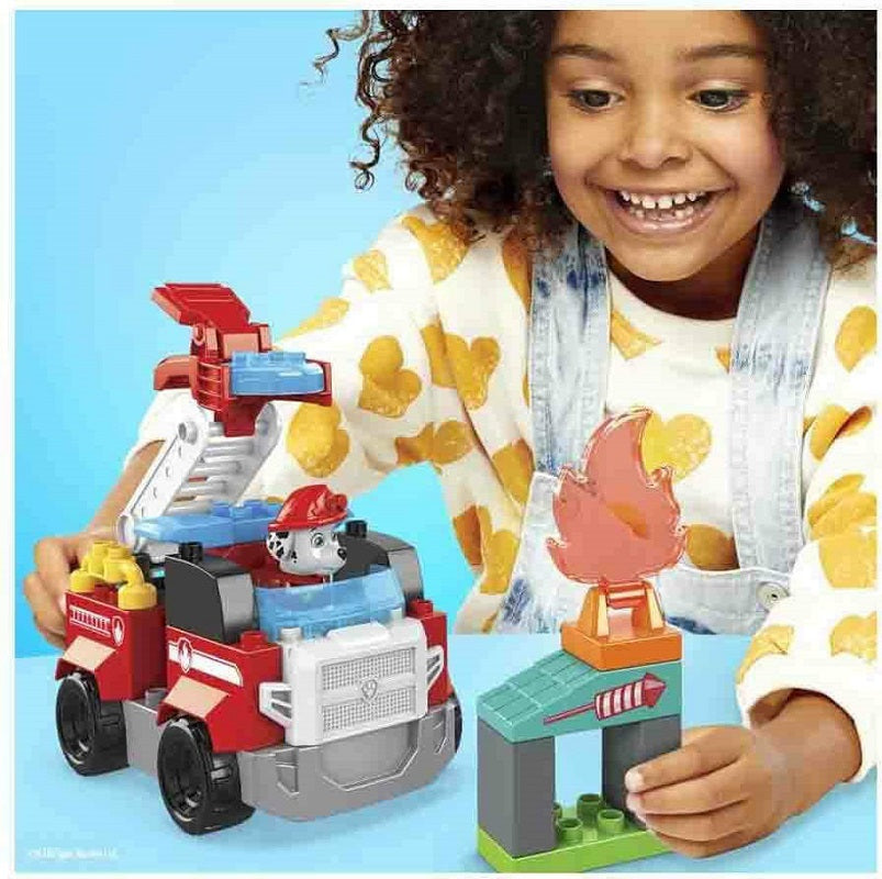 Mega Bloks Τουβλάκια Μάρσαλ & Ζούμα Με Πυροσβεστικά Οχήματα για 3+ Ετών 34τμχ