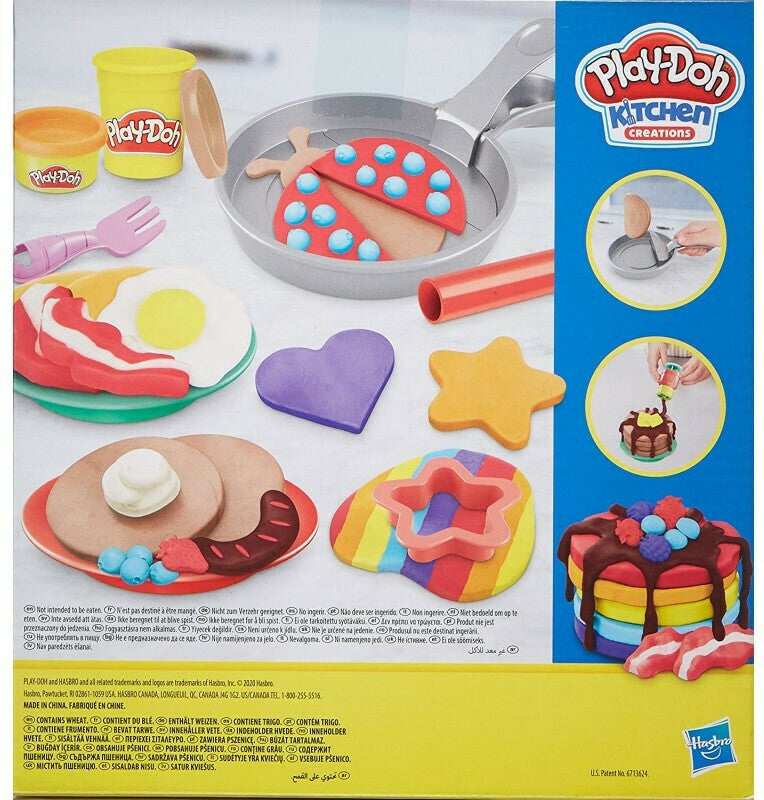 Hasbro Play-Doh Πλαστελίνη – Παιχνίδι Kitchen Creations Flip’ n’ Pancakes
