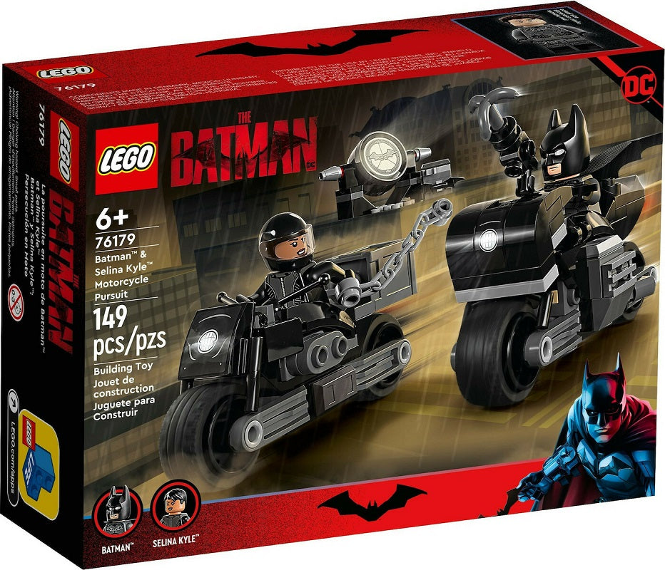 Lego DC Super Heroes Batman & Selina Kyle Motorcycle Pursuit για 6+ ετών
