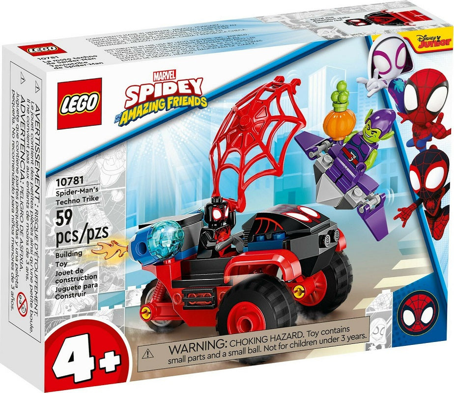 Lego : Spider-Man’s Techno Trike για 4+ ετών