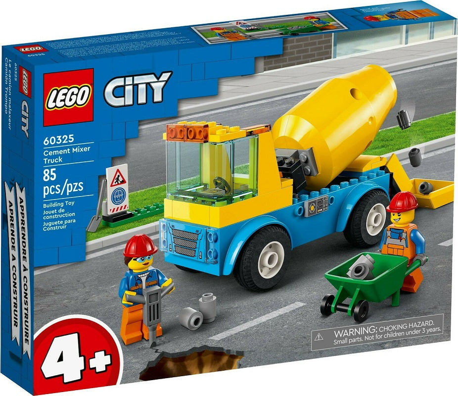 Lego City: Cement Mixer Truck για 4+ ετών