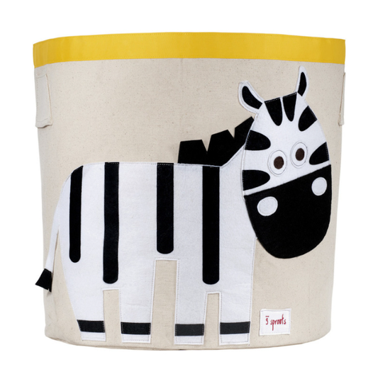 3 Sprout Καλάθι για παιχνίδια Zebra 0317-IBNZEB
