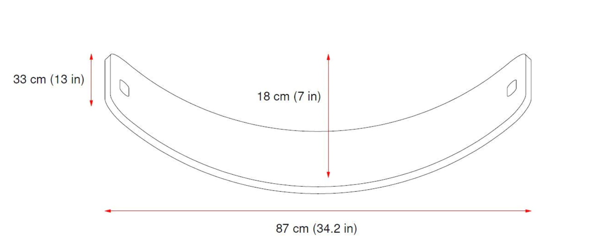 Curve Lab Ξύλινη Σανίδα Ισορροπίας Perfect Arc  CURLK-02