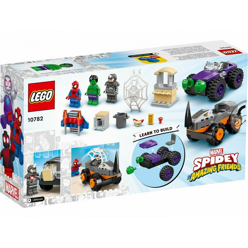 Lego : Hulk vs. Rhino Truck Showdown για 4+ ετών