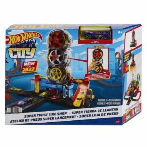 Hot Wheels Πίστα City Με Περιστρεφόμενες Ρόδες (HDP02)