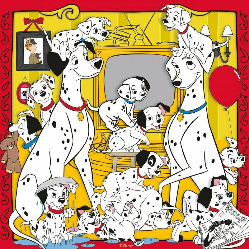 Ravensburger 05155 Παζλ 3×49 τεμ. Οι Hρωες της Disney