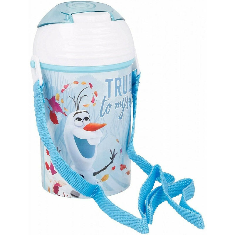 Stor Πλαστικό Παγούρι με Καλαμάκι Frozen Πολύχρωμο 450ml