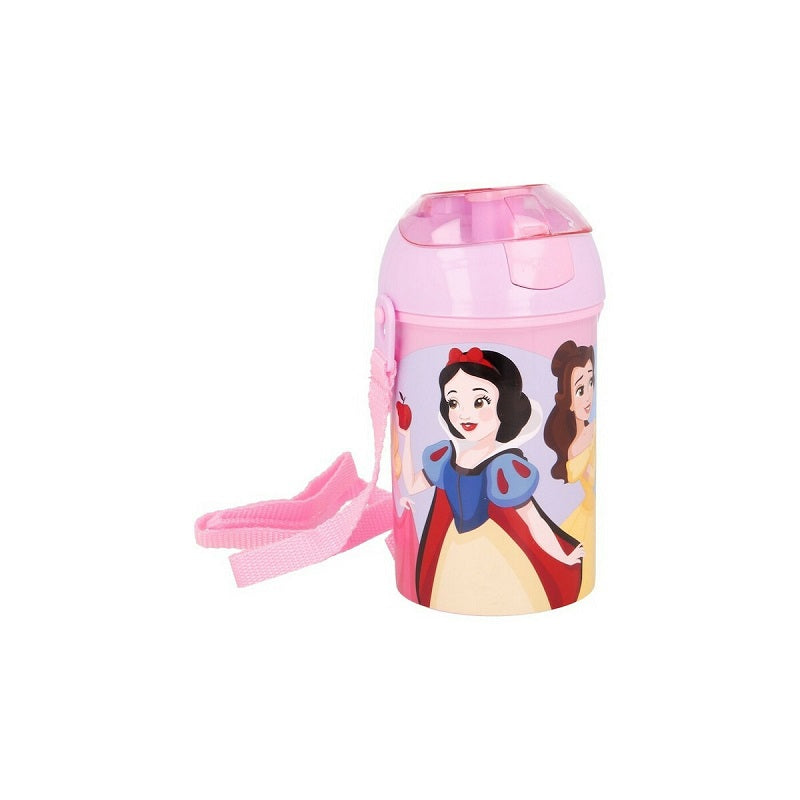 Stor Πλαστικό Παγούρι με Καλαμάκι Disney Princess Πολύχρωμο 450ml