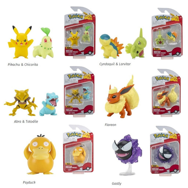Jazwares Παιχνίδι Μινιατούρα Pokemon για 4+ Ετών (Διάφορα Σχέδια) 1τμχ