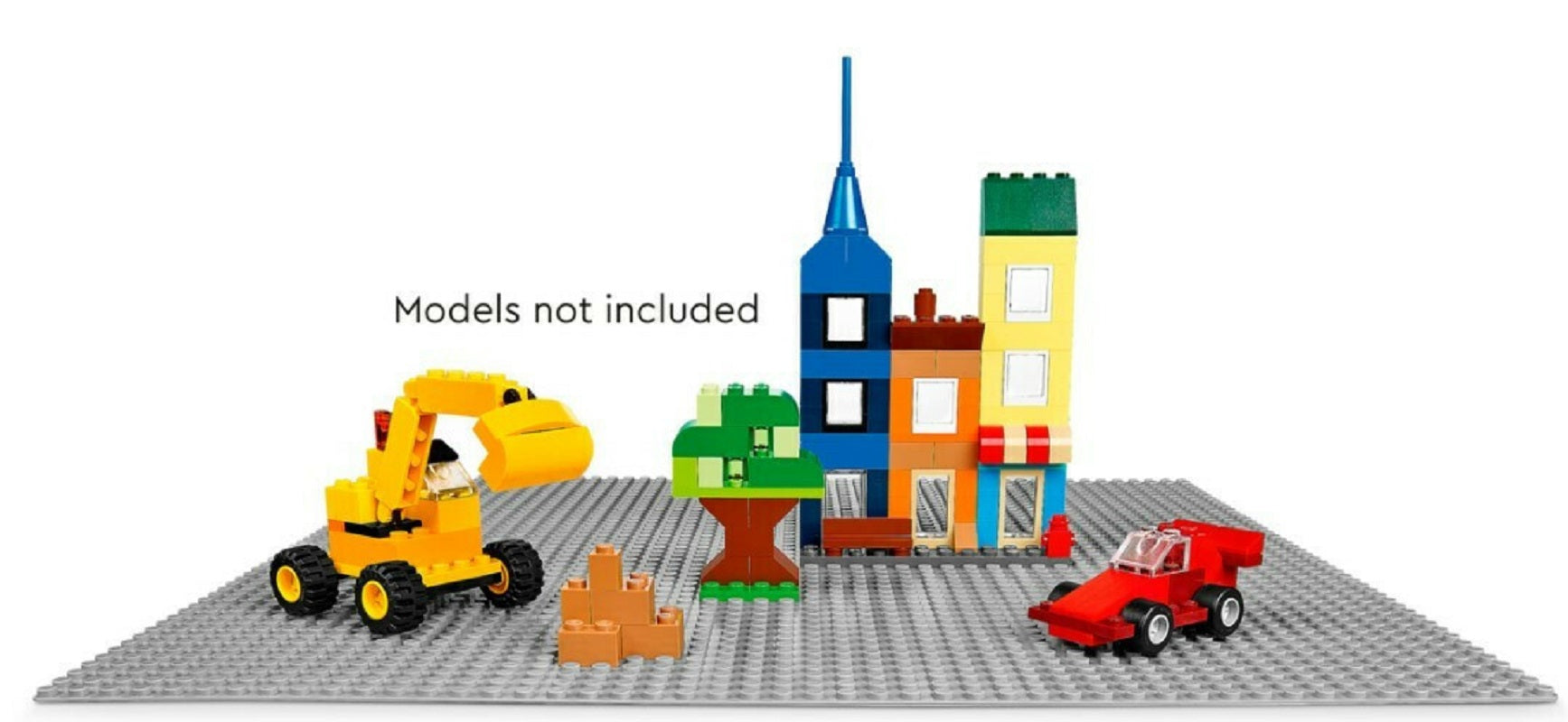 Lego Classic Gray Baseplate για 4+ ετών