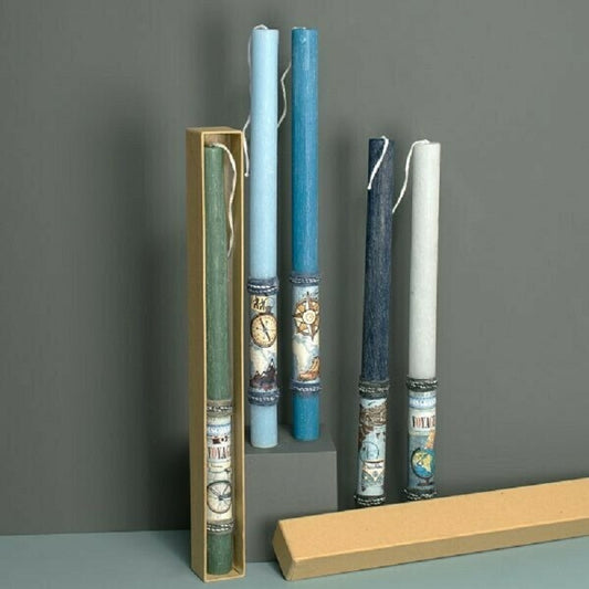 136 ΣΤΡΟΓΓΥΛΗ ΛΑΜΠΑΔΑ ΑΝΤΡΙΚΟ ΜΟΤΙΒΟ Πράσινο Μέντας