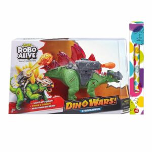 Παιχνιδολαμπάδα Robo Alive Dino Wars Stegosaurus για 3+ Ετών As Company