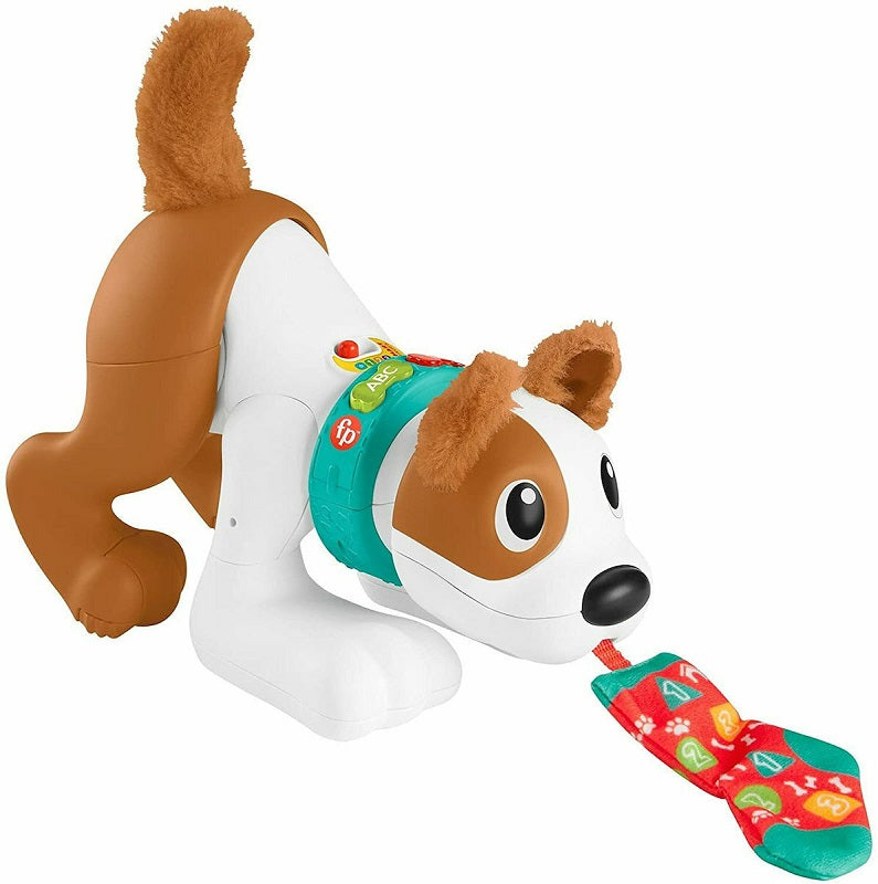 Fisher Price Σκυλάκι Μπουσουλάκι με Φως και Ήχους για 6+ Μηνών