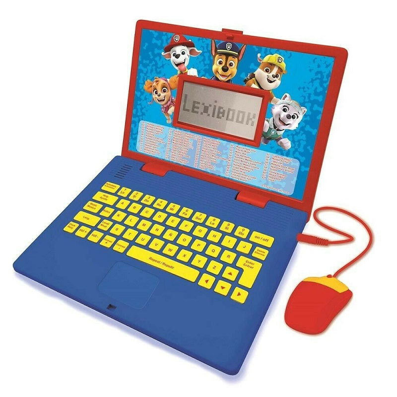 Lexibook Ηλεκτρονικό Παιδικό Εκπαιδευτικό Laptop/Tablet Paw Patrol Δίγλωσσο για 4+ Ετών