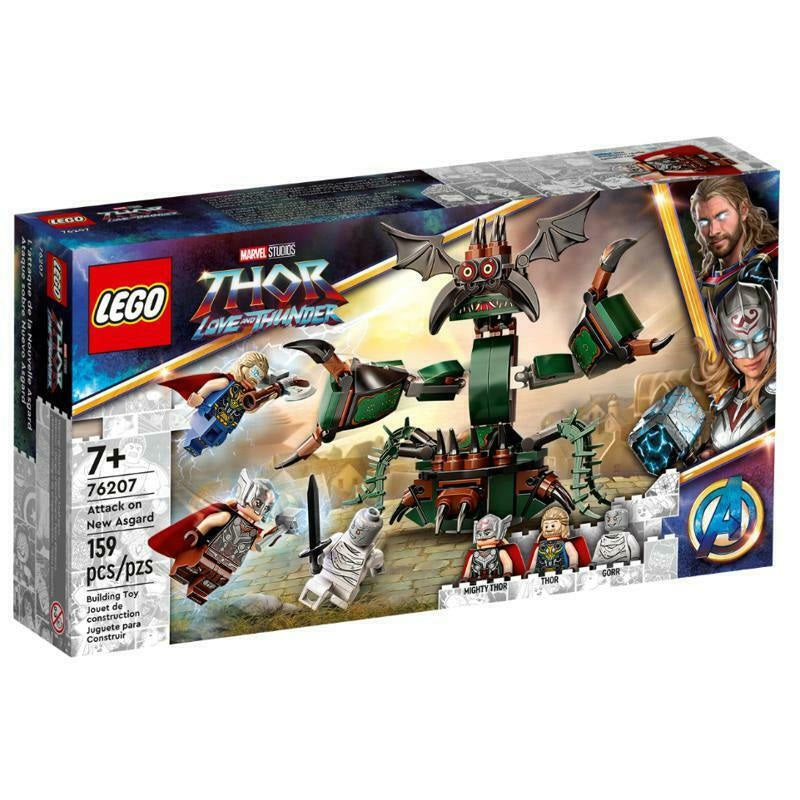 Lego Marvel Love and Thunder Attack on New Asgard για 7+ ετών