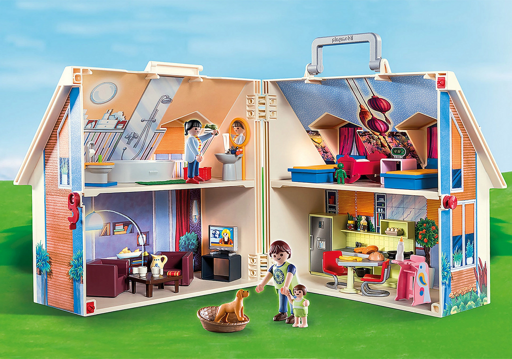 Playmobil Dollhouse Μοντέρνο Κουκλόσπιτο για 4-10 ετών