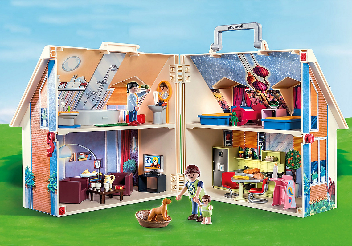 Playmobil Dollhouse Μοντέρνο Κουκλόσπιτο για 4-10 ετών