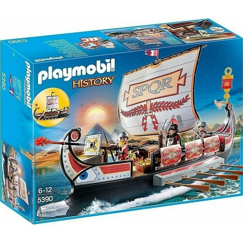 Playmobil History Ρωμαϊκή Γαλέρα για 6-12 ετών