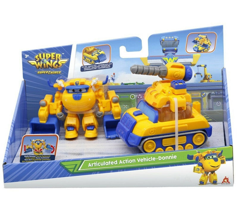 Super Wings Supercharge Articulated Action Vehicle