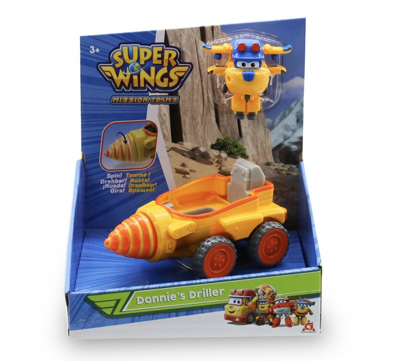 Super Wings Transform – a – Βot single Vehicle Donnie’s Driller (730840)