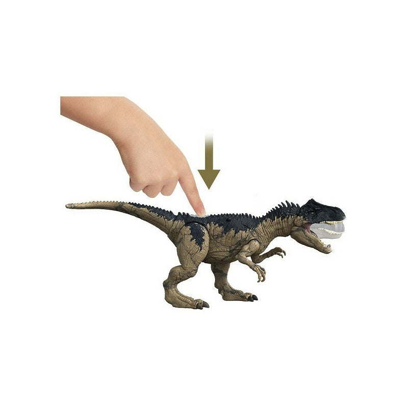 JURASSIC WORLD EXTREME DAMAGE ALLOSAURUS #HFK06