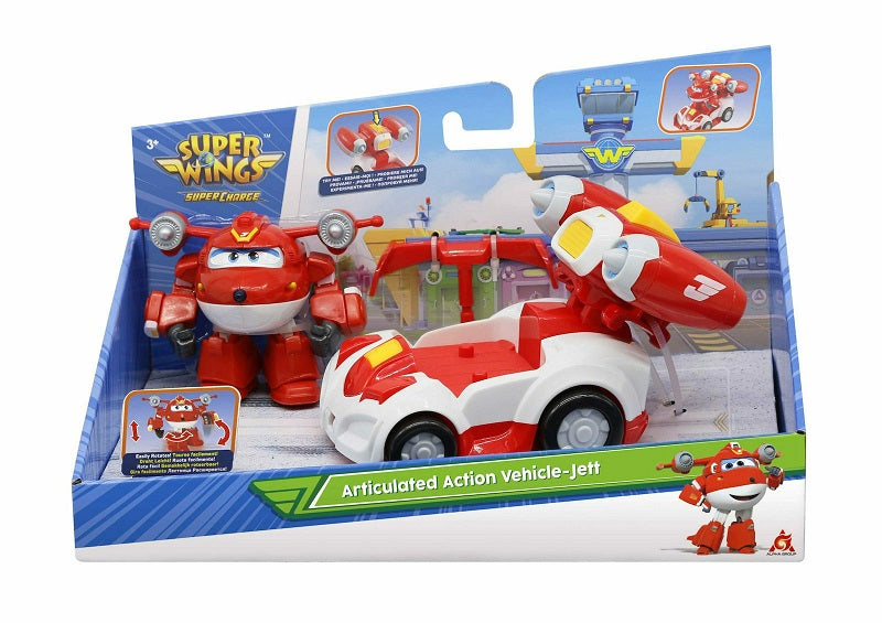 Super Wings Supercharge Articulated Action Vehicle