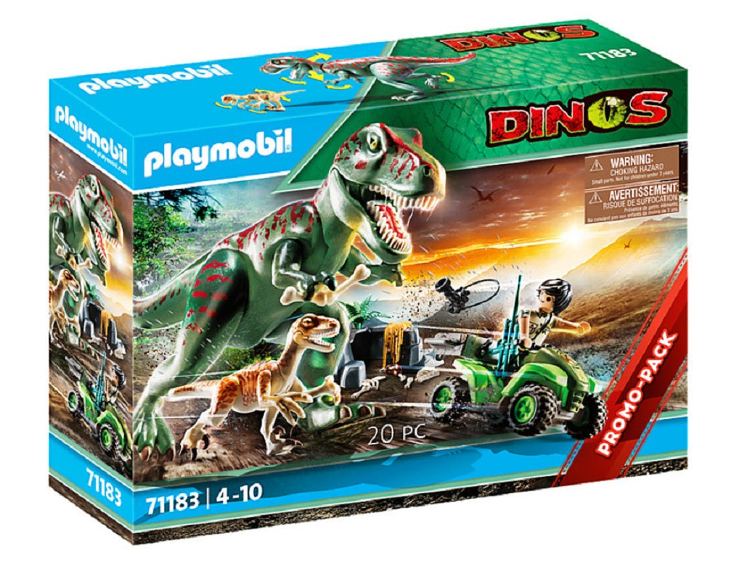 Playmobil Dinos Η Επίθεση του Δεινόσαυρου T-Rex για 4-10 ετών