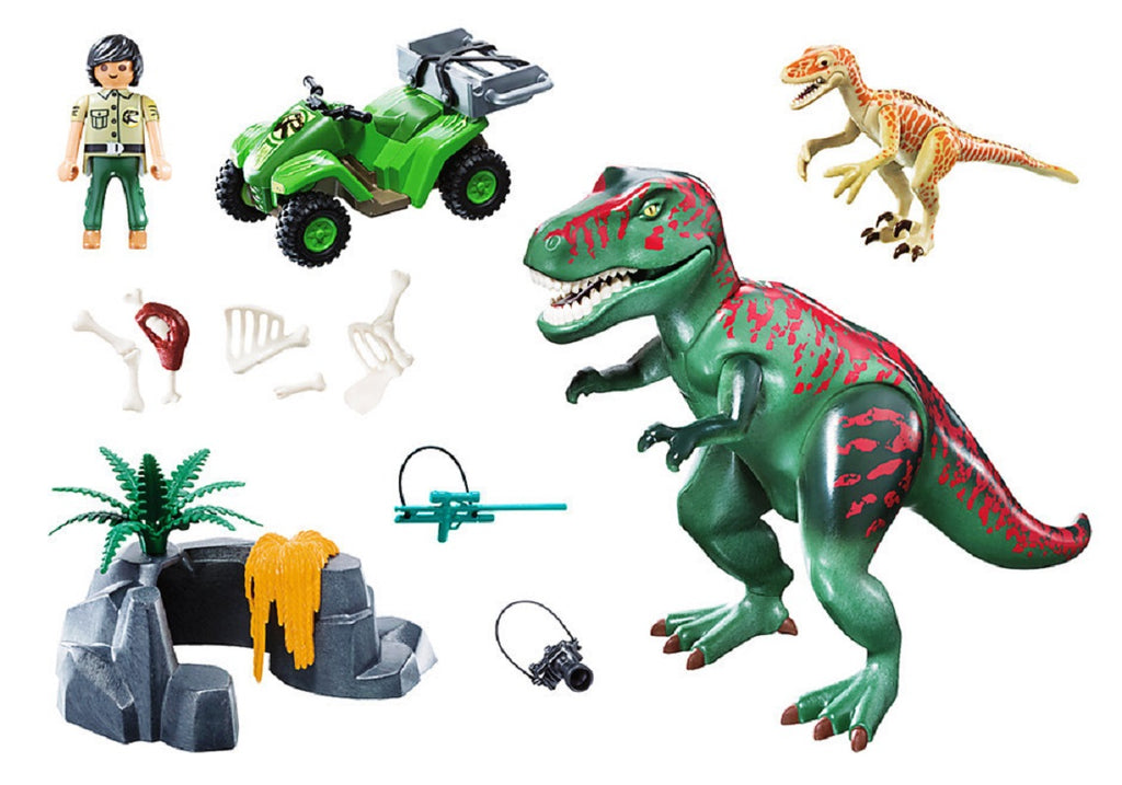 Playmobil Dinos Η Επίθεση του Δεινόσαυρου T-Rex για 4-10 ετών
