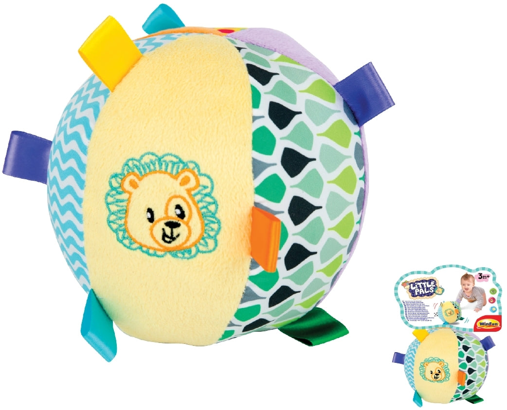 MG Toys Ceasar the Lion Soft Rattle Ball