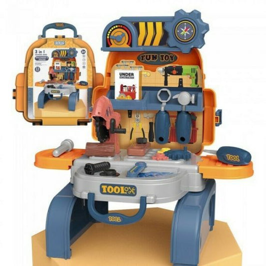 Zita Toys Βαλιτσάκι Πλάτης με Εργαλεία 3σε1