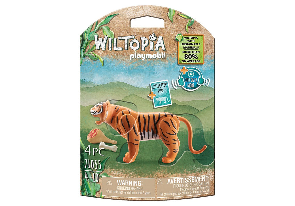Playmobil Wiltopia Τίγρης για 4-10 ετών