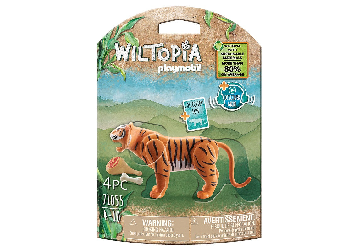 Playmobil Wiltopia Τίγρης για 4-10 ετών
