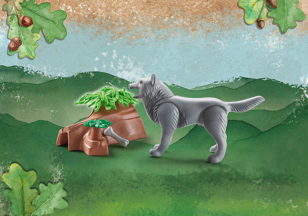 Playmobil Wiltopia Λύκος για 4-10 ετών