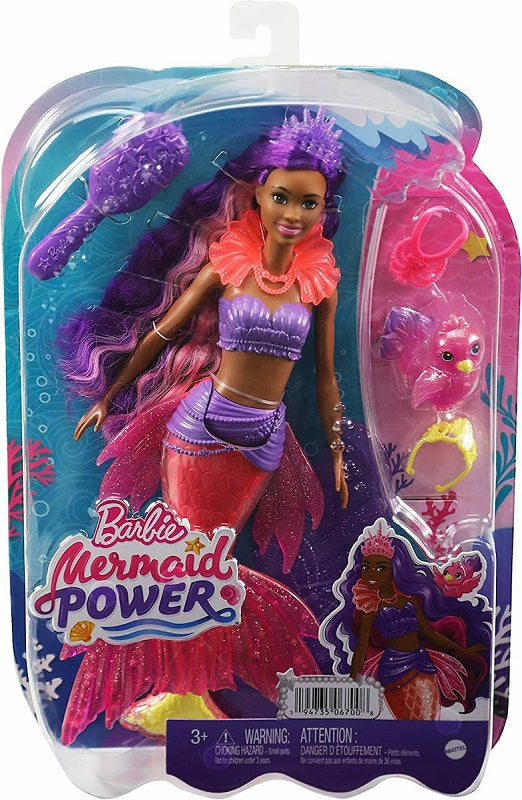 Mattel Κούκλα Barbie Γοργόνα για 3+ Ετών