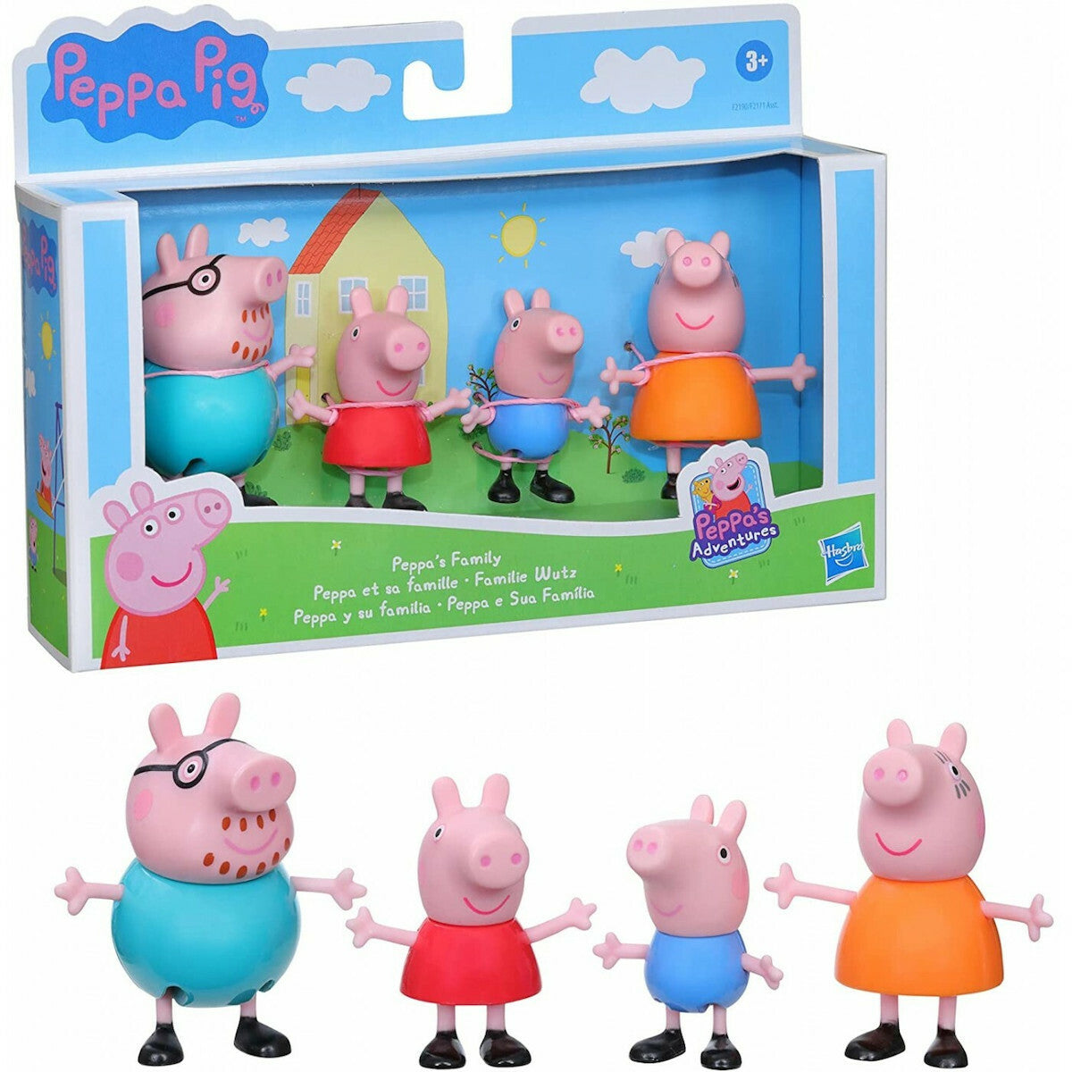 Hasbro Παιχνίδι Μινιατούρα Peppa Pig Family