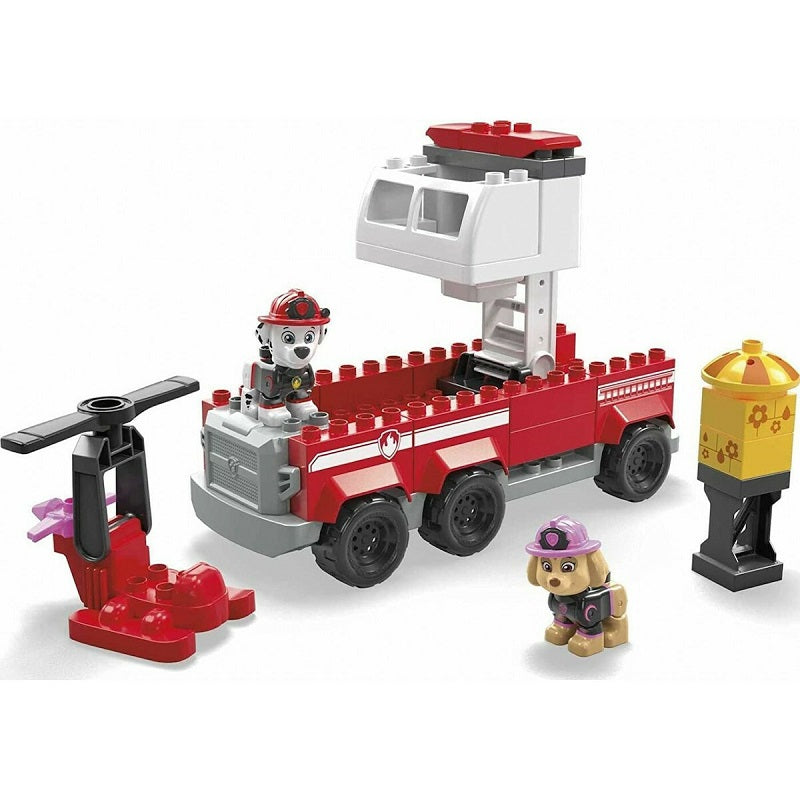 Mega Bloks Τουβλάκια Paw Patrol Marshalls Ultimate Fire Truck για 3+ Ετών 37τμχ