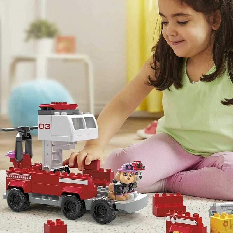 Mega Bloks Τουβλάκια Paw Patrol Marshalls Ultimate Fire Truck για 3+ Ετών 37τμχ
