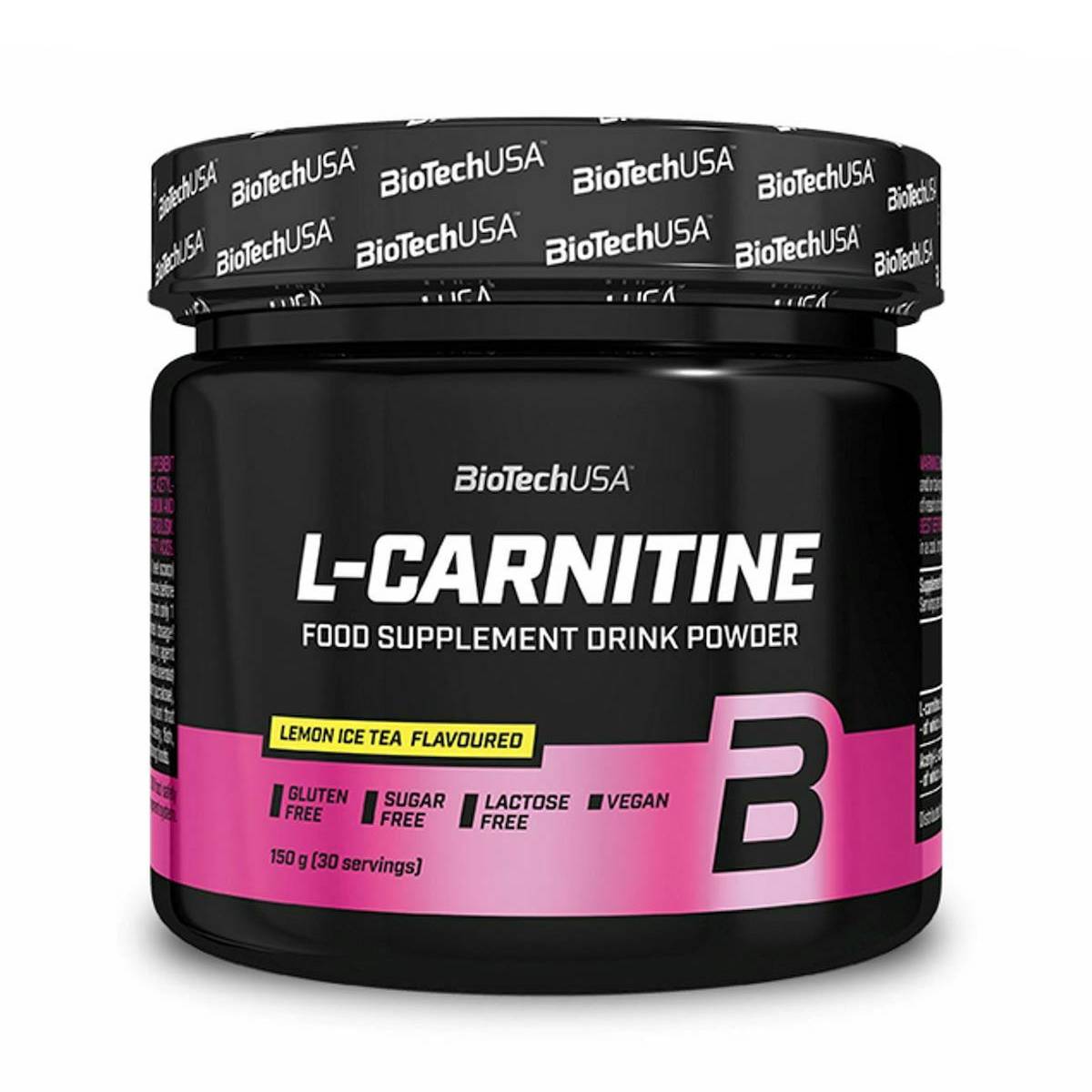 Biotech USA L-Carnitine 2000mg με Γεύση Lemon Ice Tea 150gr