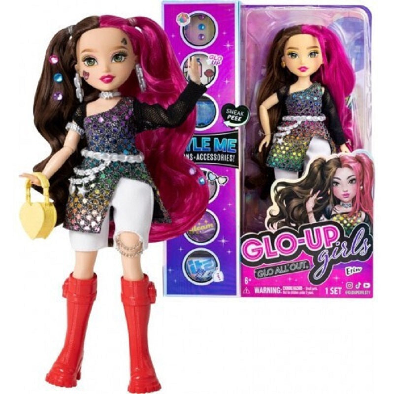 Giochi Preziosi Κούκλα Glo-Up Girls Erin για 6+ Ετών