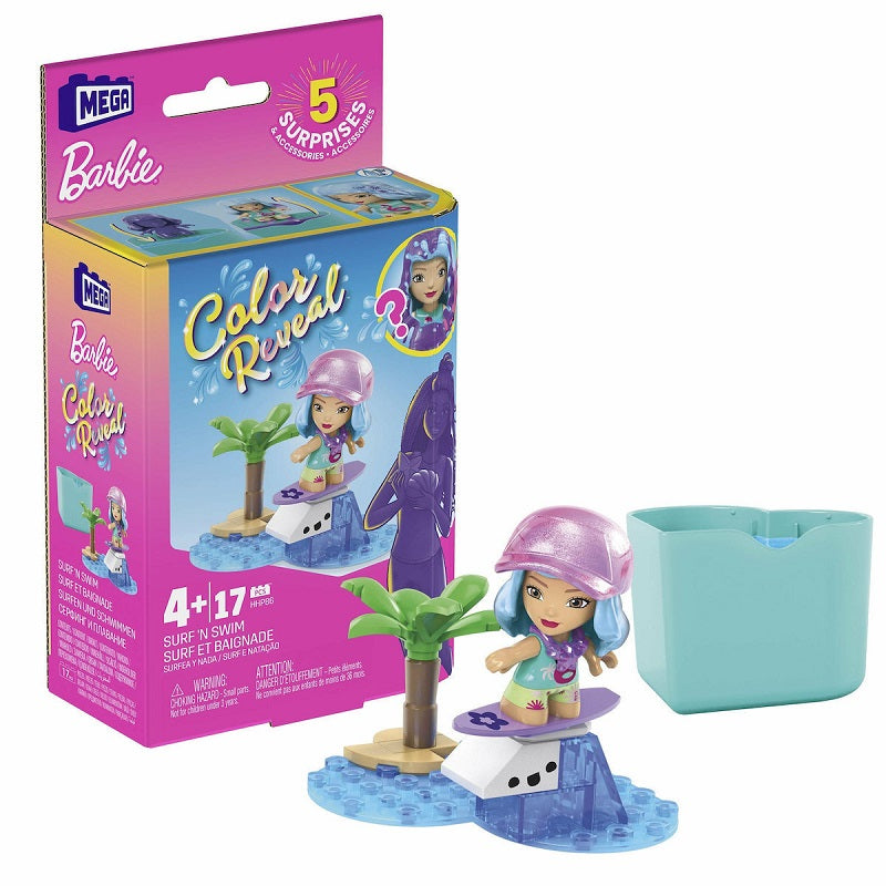 Mattel Τουβλάκια Barbie – Color Reveal για 4+ Ετών 17τμχ