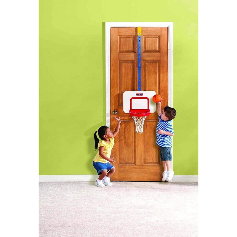 Little Tikes Παιδική Μπασκέτα Εσωτερικού χώρου Πόρτας με Μπάλα Attach N Play