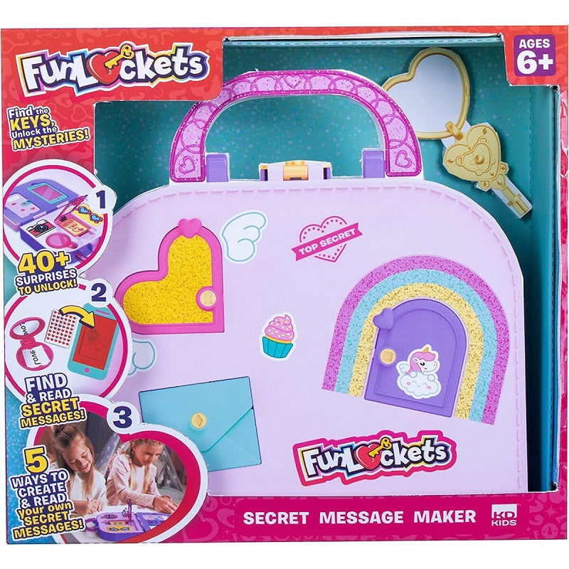 Fanatics Παιχνίδι Μινιατούρα Funlockets Secret Message Maker για 6+ Ετών