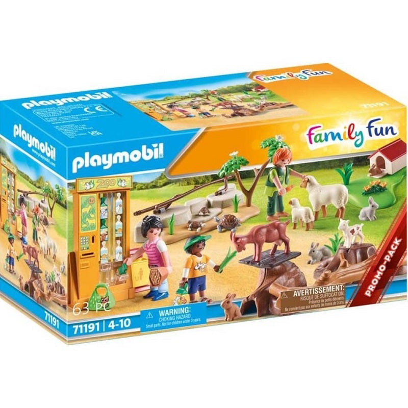 Playmobil Family Fun Ζωολογικός Κήπος με Ήμερα Ζωάκια για 4-10 ετών