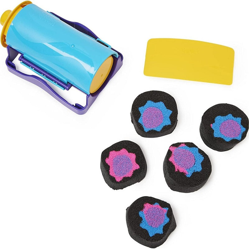 Spin Master Παιχνίδι Κατασκευών με Άμμο Kinetic Sand Slice N’ Surprise Set για Παιδιά 3+ Ετών