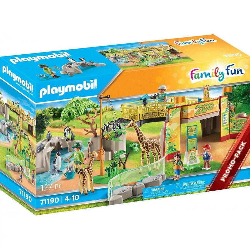 PLAYMOBIL ΖΩΟΛΟΓΙΚΟΣ ΚΗΠΟΣ (71190)