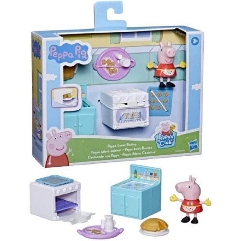 Hasbro Παιχνίδι Μινιατούρα Peppa Pig Loves Baking για 3+ Ετών