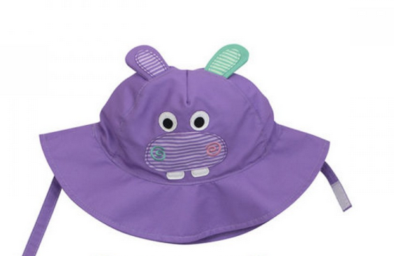 Zoocchini Σετ Μαγιό και Καπέλο UPF50+ Hippo ZOO12014