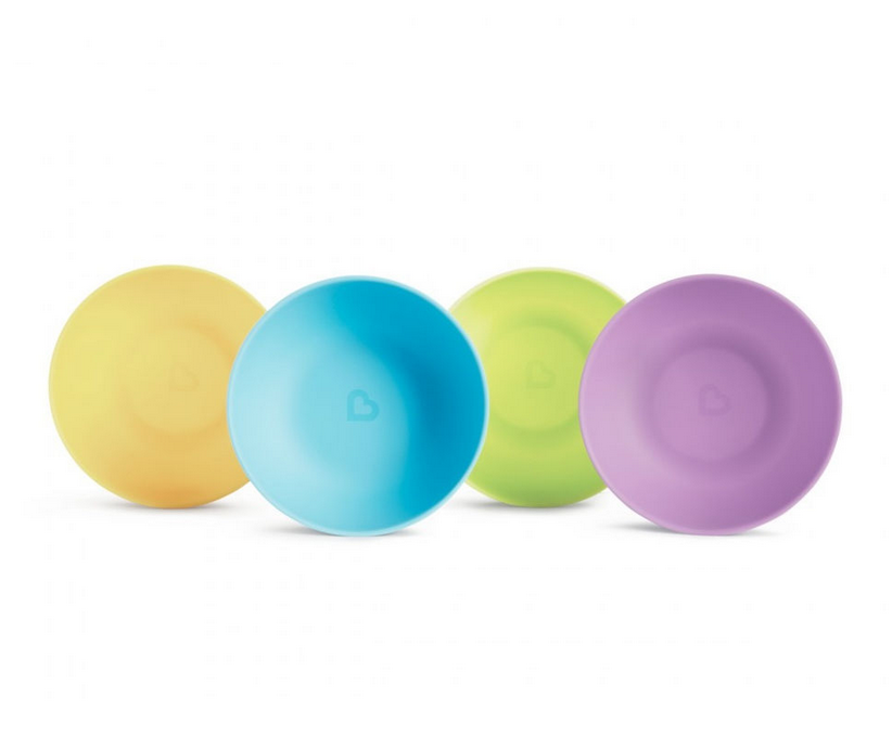 Munchkin  Μπολ Φαγητού 4 Χρώματα 6m+ Modern Multi Bowls 51760
